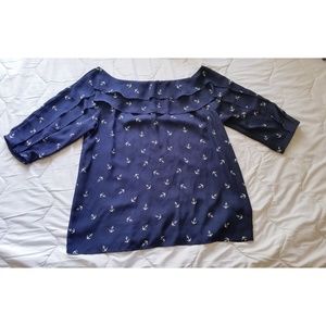 Zac & Rachel off shoulder blouse